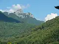 Vue panoramique des monts 'Corni di Canzo' .