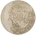 Couronnement du grand-duc Cosme Ier, par Carlo Maratta