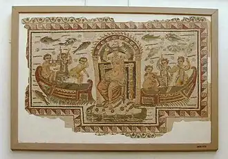 Couronnement de Vénus issu des fouilles de la maison d'Ariadne