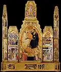 Couronnement de la Vierge, Bartolo di Fredi, 1388