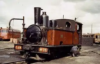 Corpet-Louvet (no 1682 - 1925), no 39 Chemins de fer des Côtes-du-Nord, gare de Saint-Brieuc.