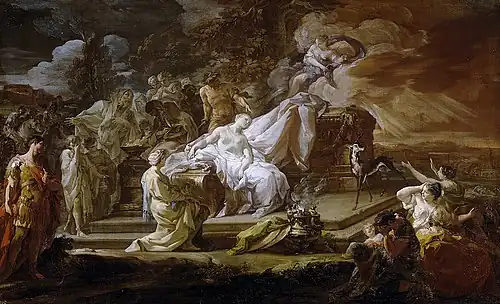 Sacrifice d'Iphigénie (1760)Musée du Prado