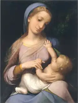Le Corrège, Madone Campori, 1517-1518.