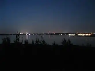 Le lac de nuit