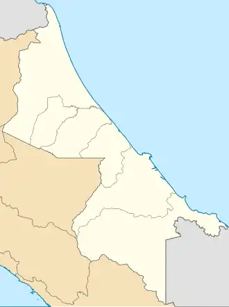 Voir sur la carte administrative de Limón