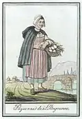 « Paysanne d l'Angoumois », v. 1797.