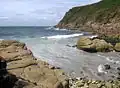 Porth Nanven où la Cot Valley rencontre la mer