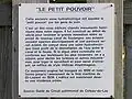 Panneau d'information
