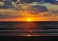 Coucher de soleil sur la plage de Nosy Be Hell-Ville