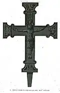 croix émaillée.