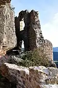 Couloir du château de Rochebonne.