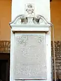 Plaque de fondation.