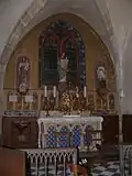 L'autel de la Vierge