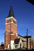 L'église Saint-Vaast.