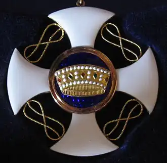 Ordre de la couronne d'Italie.