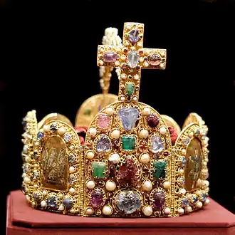 Couronne impériale de Conrad le Salique (960-980).