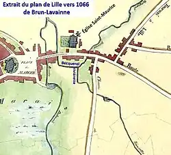 La Riviérette et le Becquerel en 1066