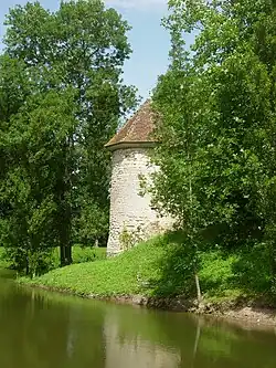 Ruines du château.
