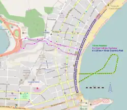 Plan des parcours