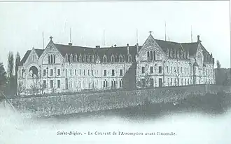 avant l'incendie,