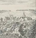 Le couvent des Augustines au XVIIIe&nbsp;siècle.