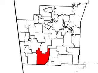 Localisation de Cove Creek Township