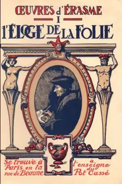 Couverture pour L'Éloge de la folie (1933)