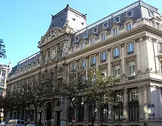 Campus parisien de l'Edhec, 2e&nbsp;arrondissement de Paris.