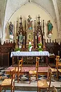 Chapelle droite.