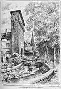 Illustration de la porte de Lyon XIXe&nbsp;siècle