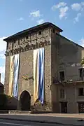 La porte décorée