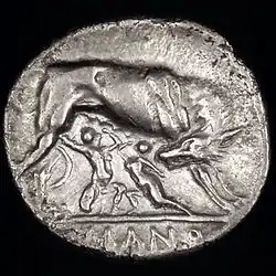Didrachme ancien en argent