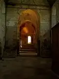 L'abside de l'église.