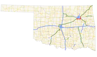 Image illustrative de l’article Creek Turnpike