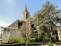 Vue d'ensemble de la façade septentrionale.