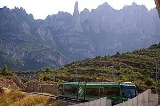 Image illustrative de l’article Crémaillère de Montserrat