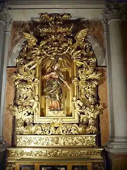Autel de la Vierge douloureuse.