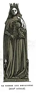 Marie et donateur,