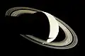 Saturne à 5,3 millions de kilomètres.