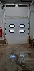 Quai de chargement des camions.