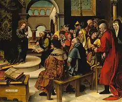 Jésus chez les docteursMusée d'art ancien, Lisbonne