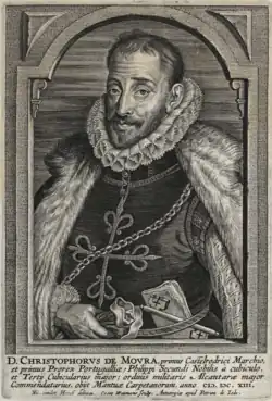 Peter van Iode (?). Cristóvão de Moura (pt)(xviie siècle)