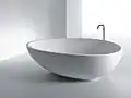 Baignoire autoportante.