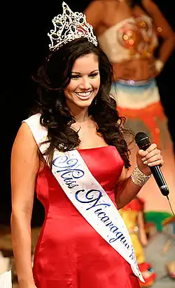 Photographie montrant World Miss University 2006, Cristiana Frixione
