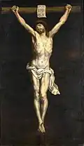 Crucifixion (attribué à Cano). Musée du Prado.