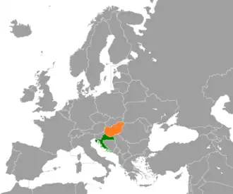 Croatie et Hongrie