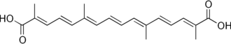 Image illustrative de l’article Crocétine