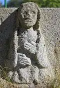 Détail de la Vierge.