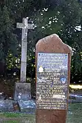 Plaque commémorative.