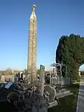 Croix hosannière du cimetière d'Aiffres.